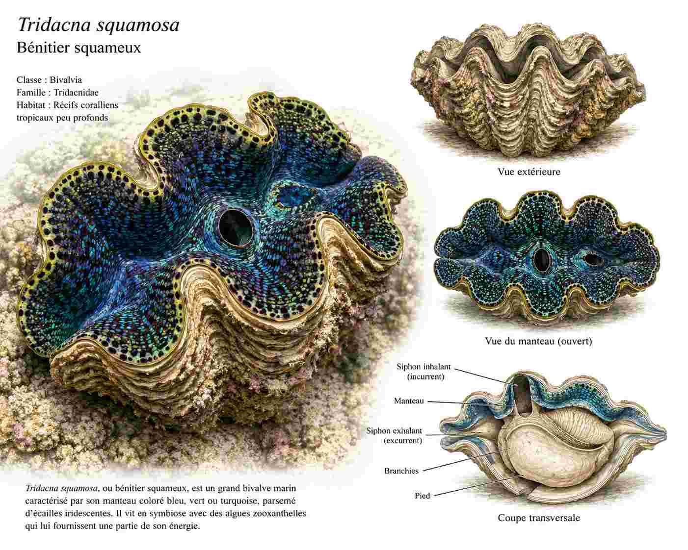 Bénitier squameux