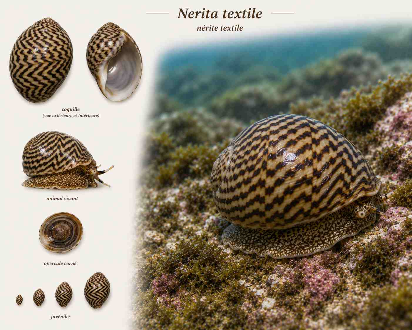 Nérite textile