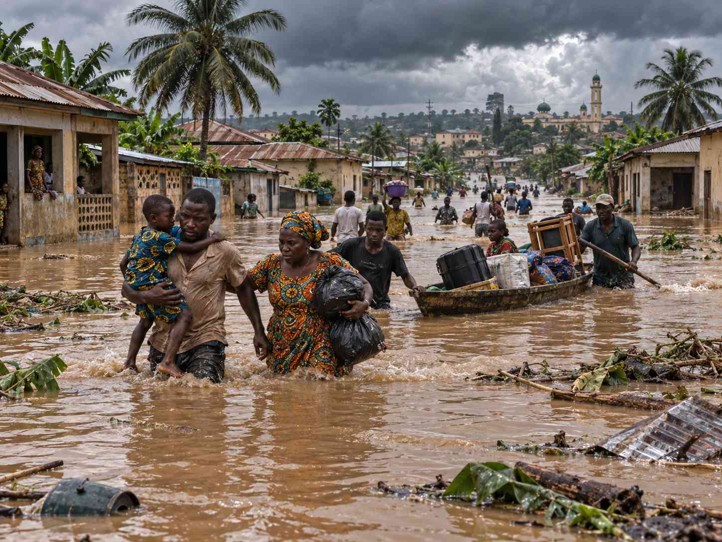 Inondation au Bénin