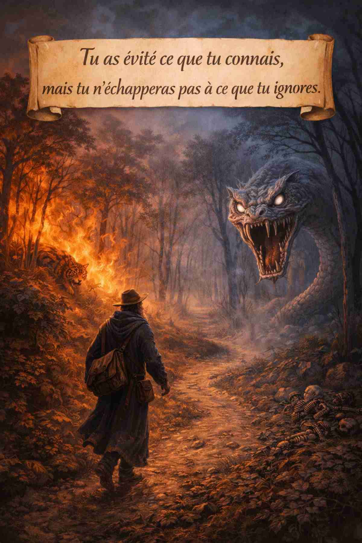 Illustration du proverbe