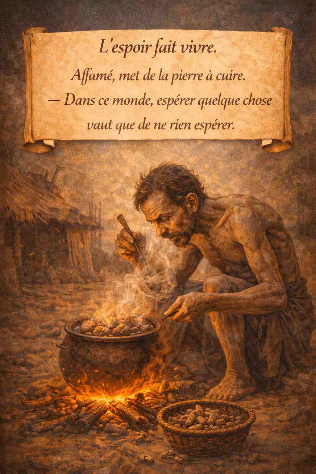 Illustration du proverbe