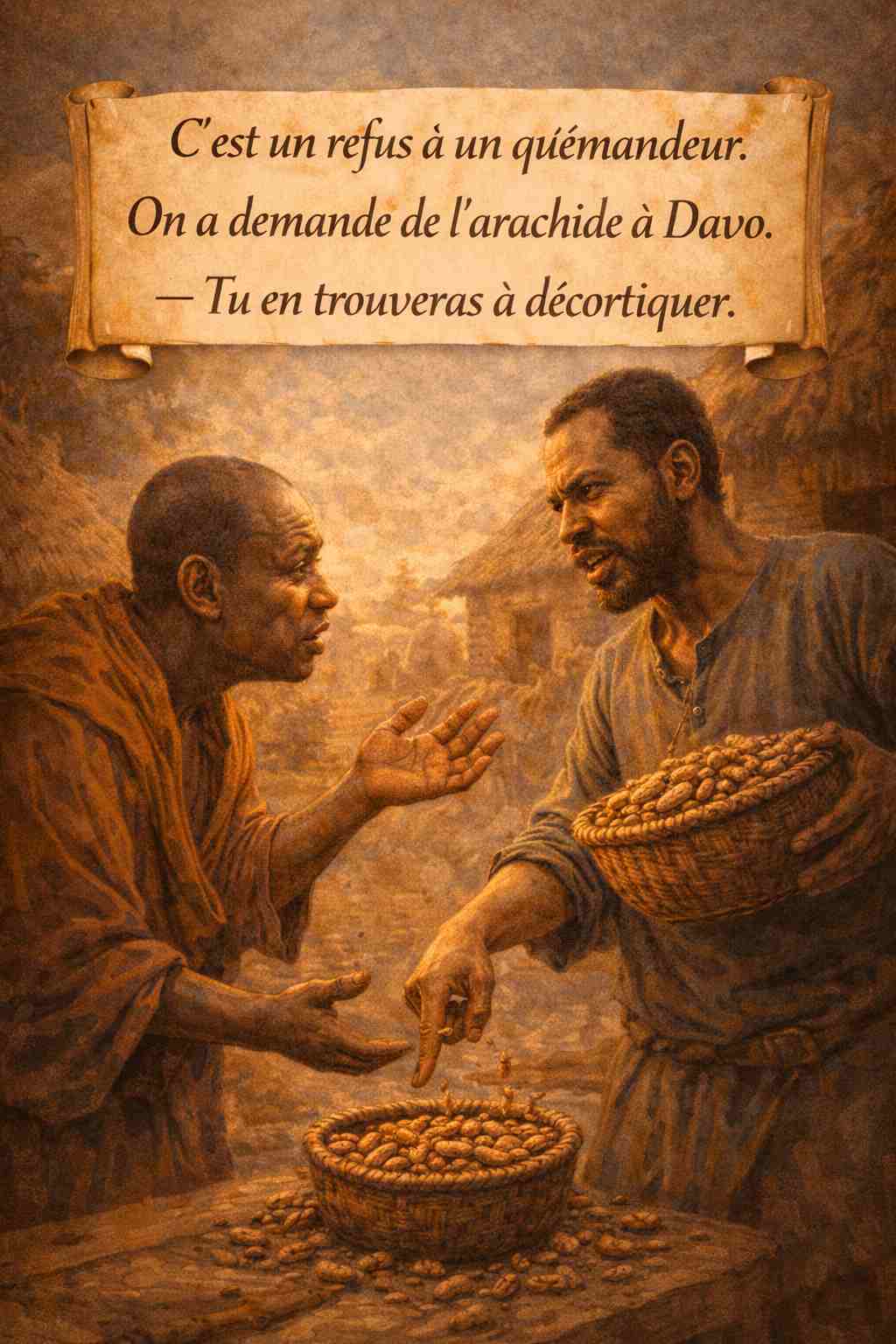Illustration du proverbe
