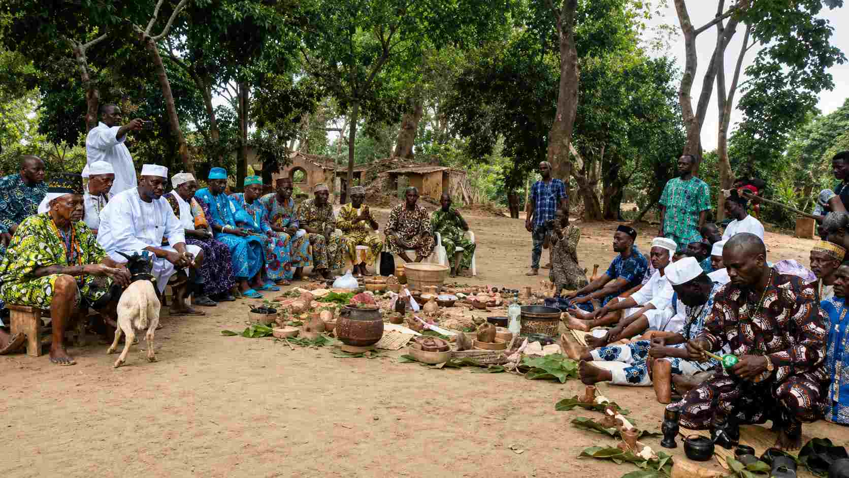 Illustration sur les bokono, hounnon et pratiques traditionnelles au Bénin