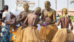 Cérémonie vodun dans une communauté fon