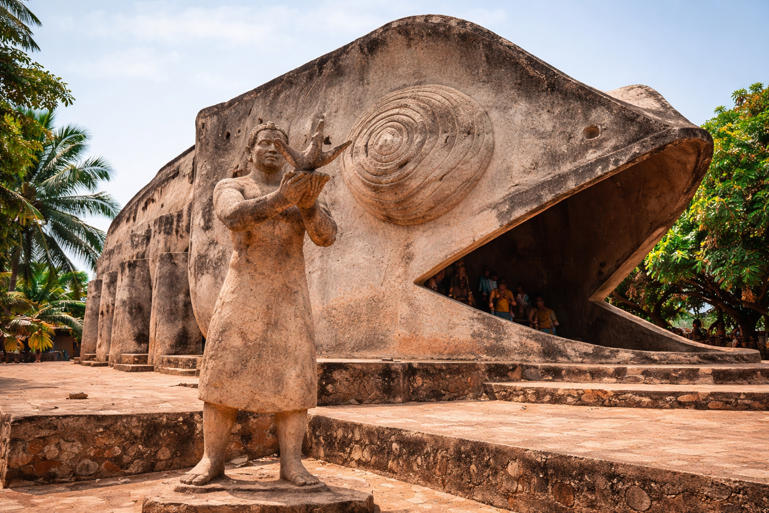 Évocation de l’art de cour et des formes artisanales liées à Abomey