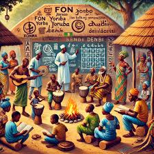 C&eacute;r&eacute;monie spirituelle fon