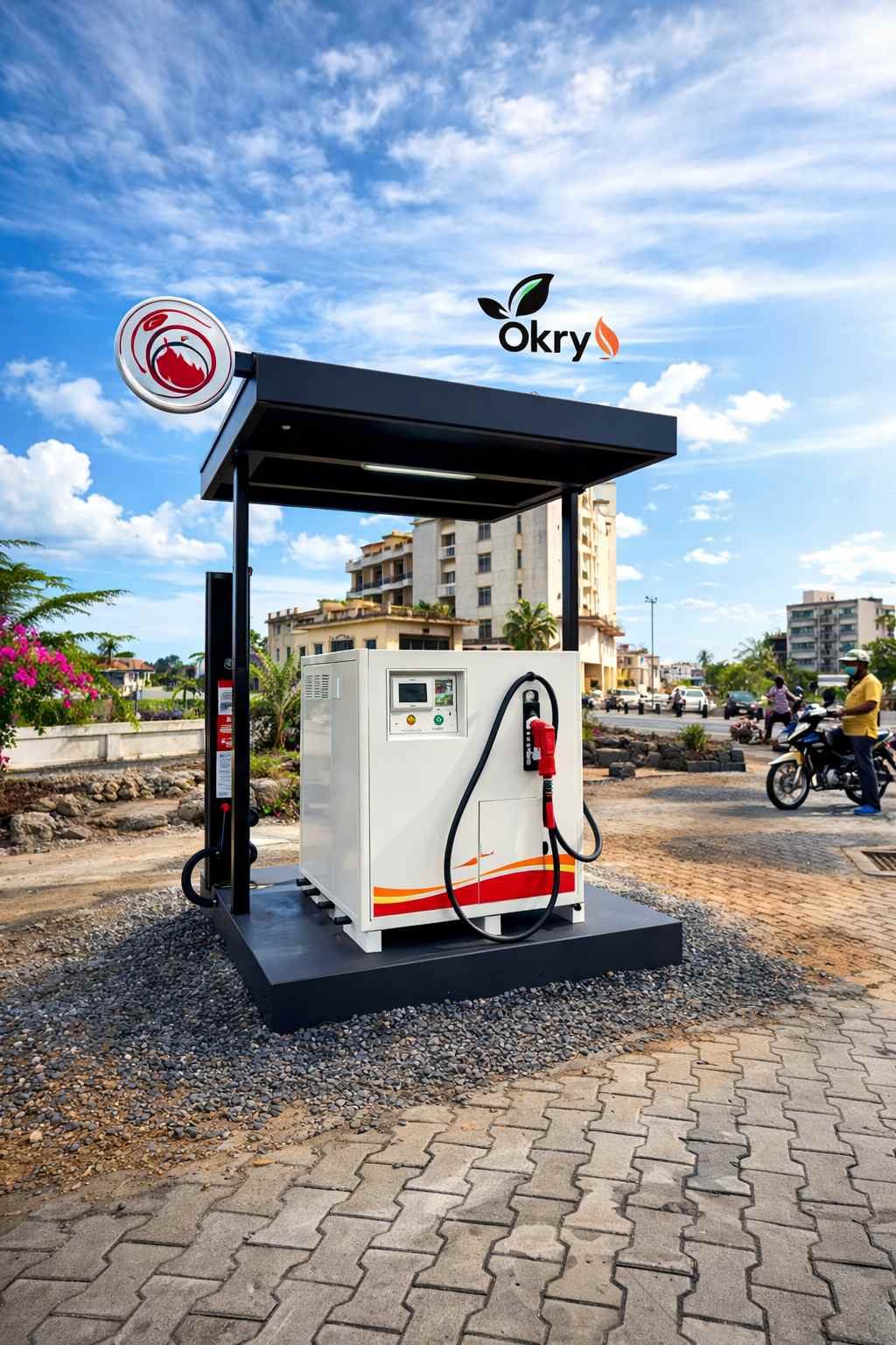 Mini-station-service réglementée au Bénin