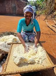 Préparation traditionnelle d'un repas au Bénin