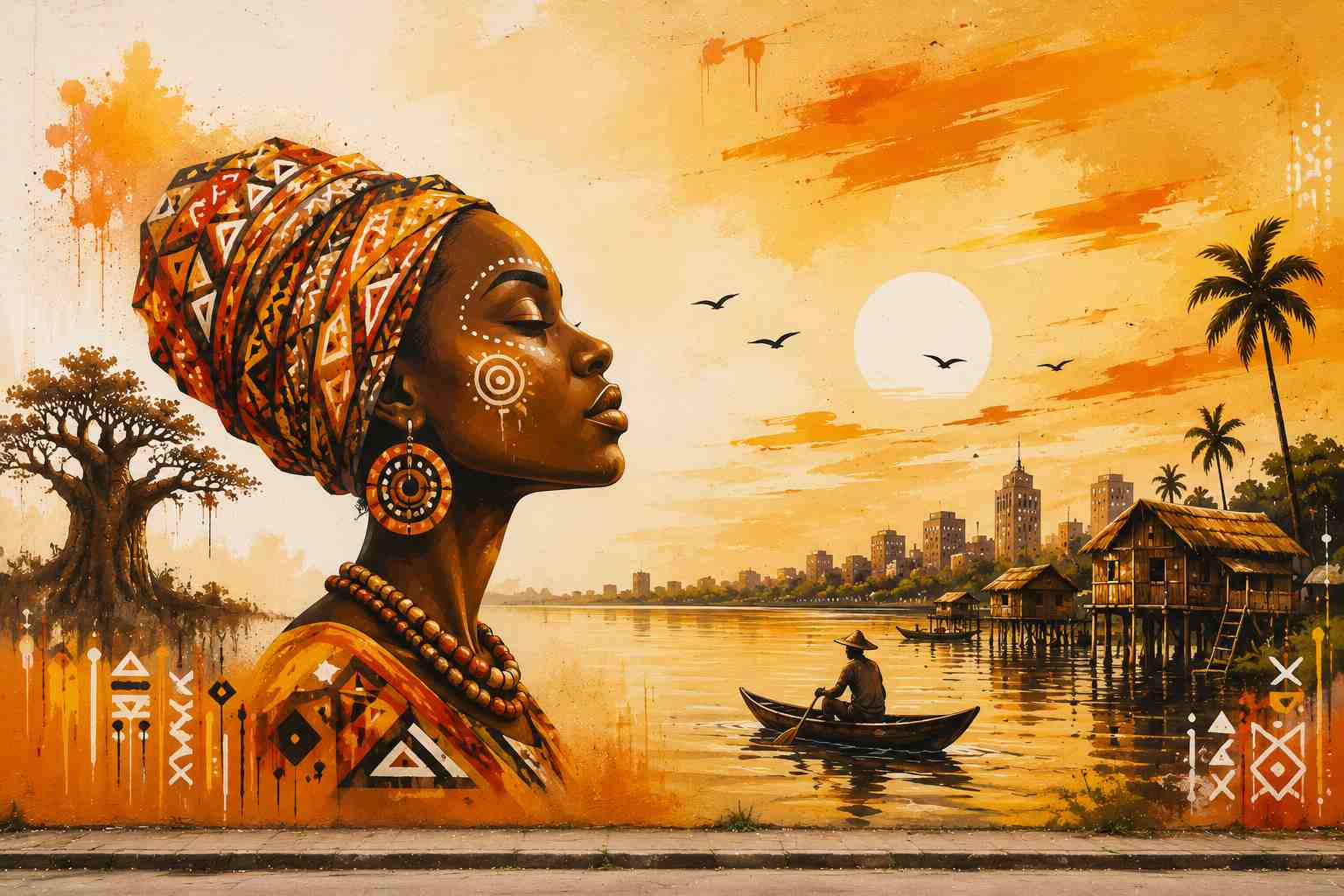 Tags du Bénin - Au paradis
