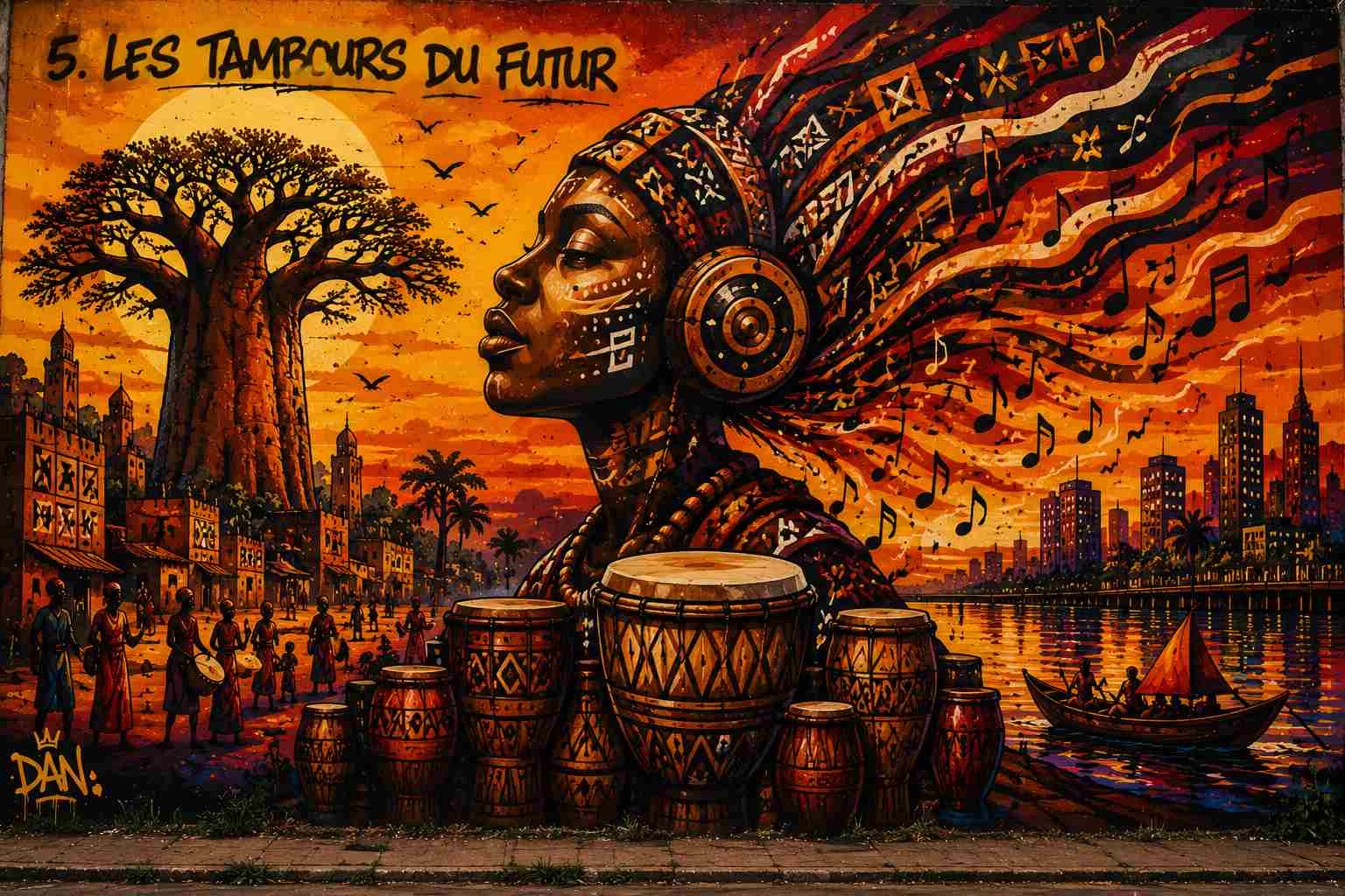 Tags du Bénin - Au paradis