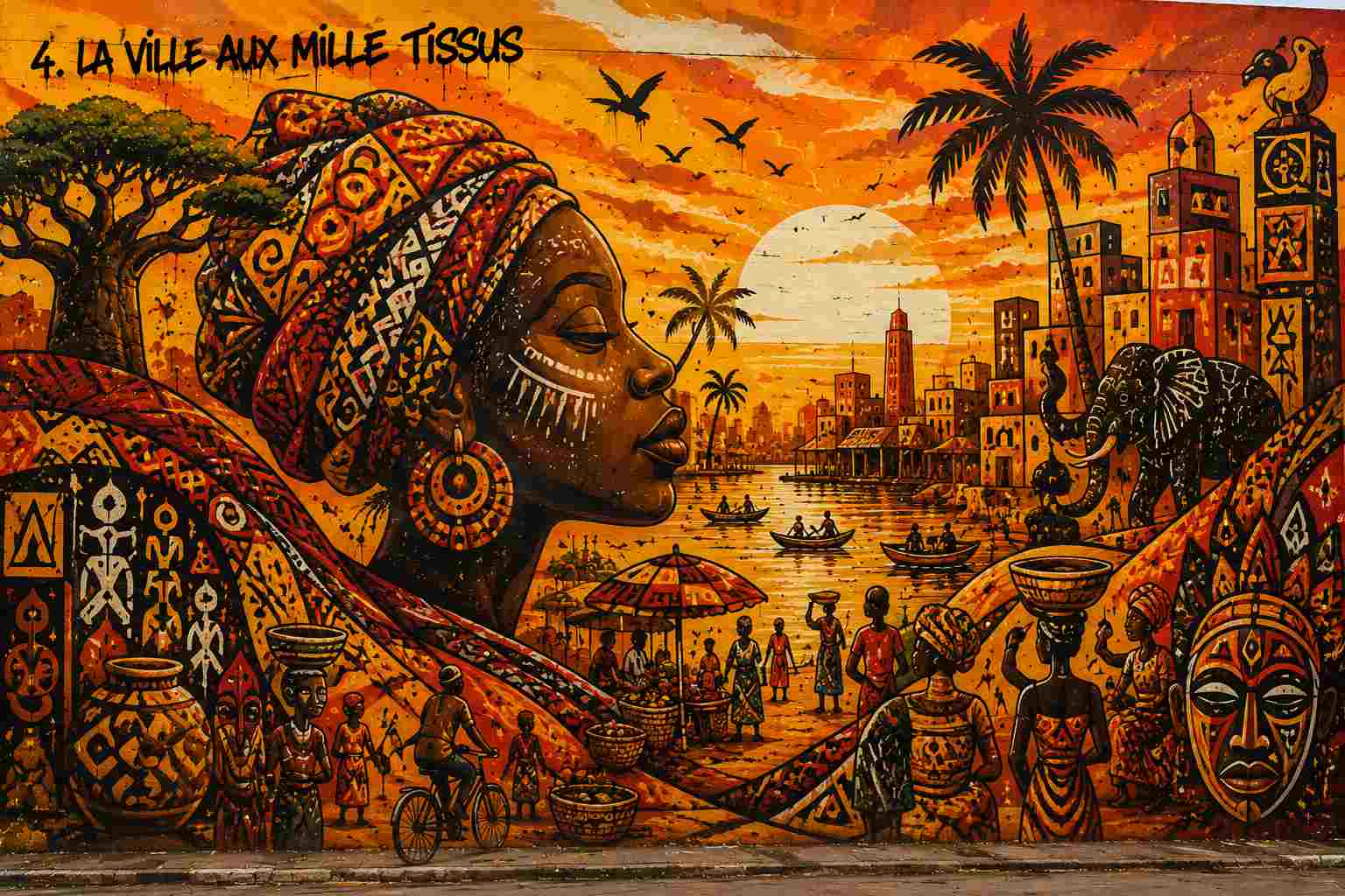 Tags du Bénin - Au paradis