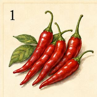 Illustration : Piment frais