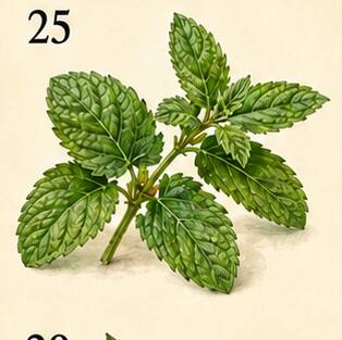 Illustration : Menthe