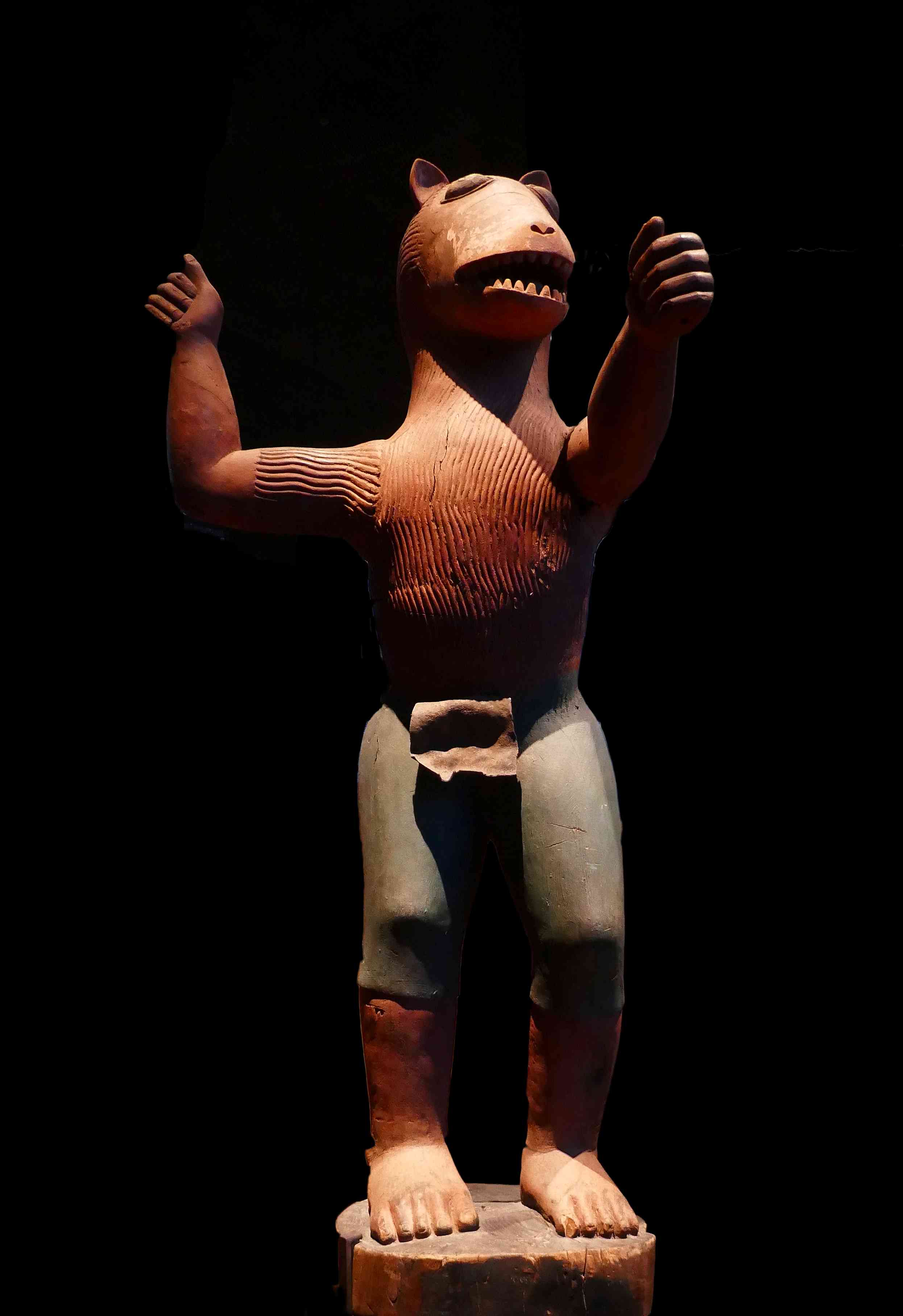 Statue anthropozoomorphe de Glèlè