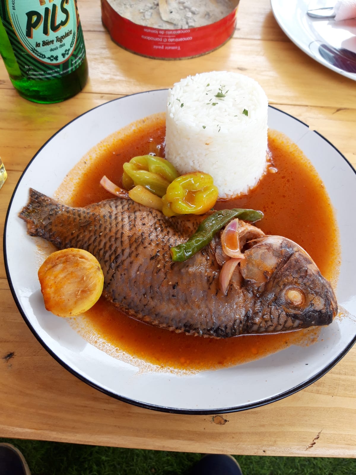Poisson au riz
