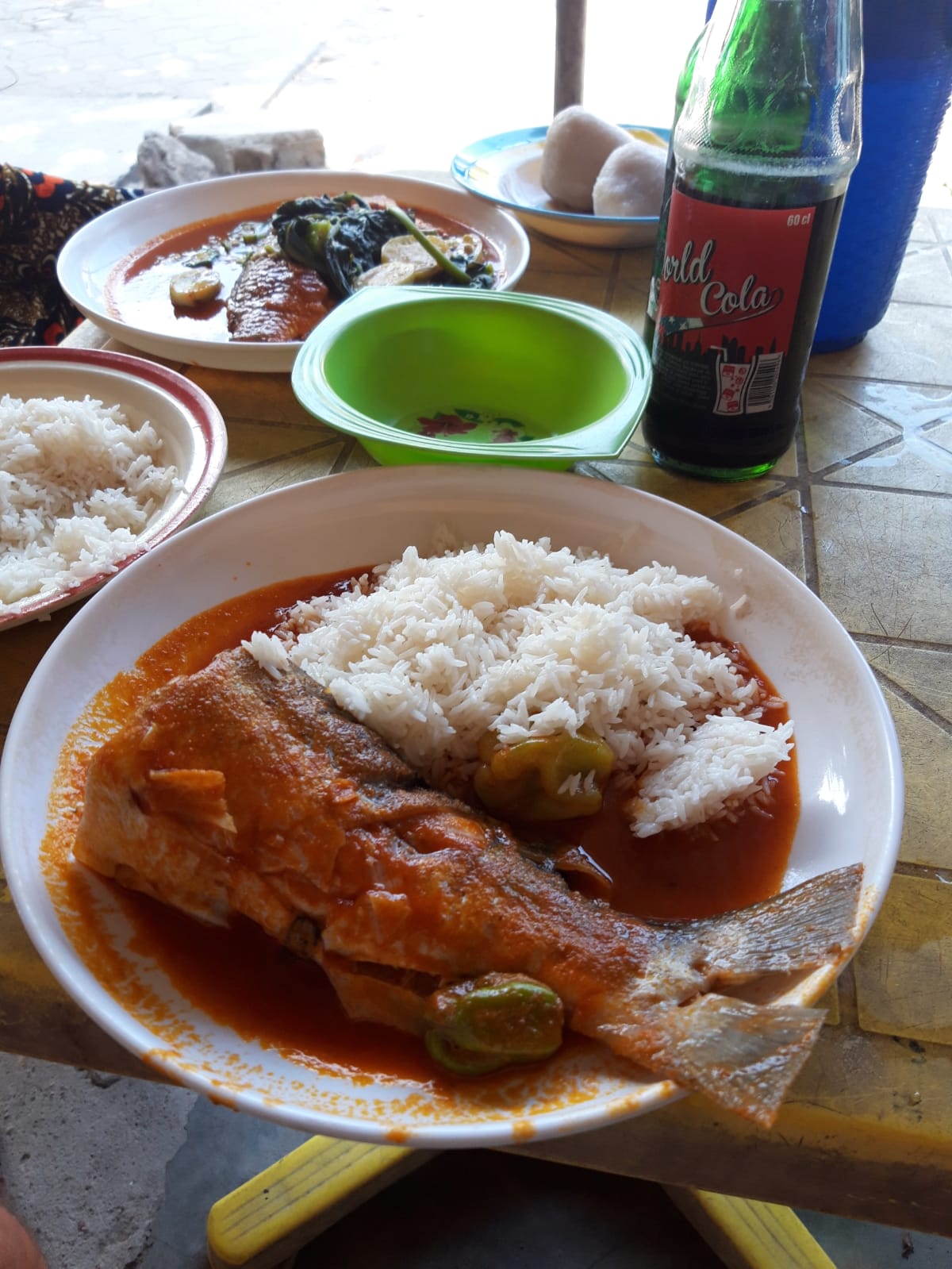 Poisson au riz