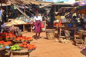 Scène de marché au Bénin