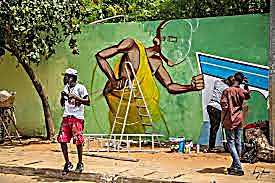 Artistes internationaux du Festival Effet Graff