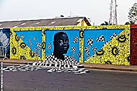 Œuvre de Mr Stone sur le Mur du Patrimoine