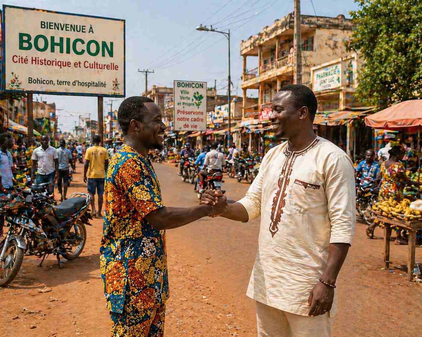 Salutation au Bénin