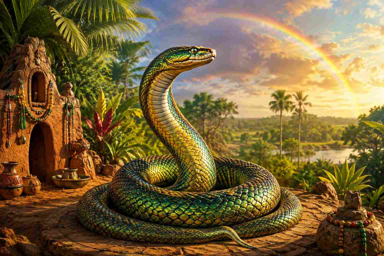 Dan, le serpent dans le vodoun béninois
